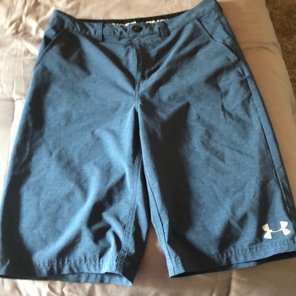 Men’s blue under armour shorts 29” waist